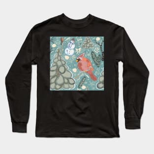 Winter Pattern Long Sleeve T-Shirt